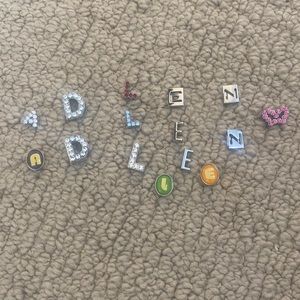 Jewelry Charms to easily slide onto bracelets or necklaces